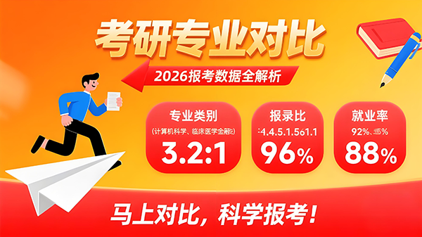 2026考研专业对比